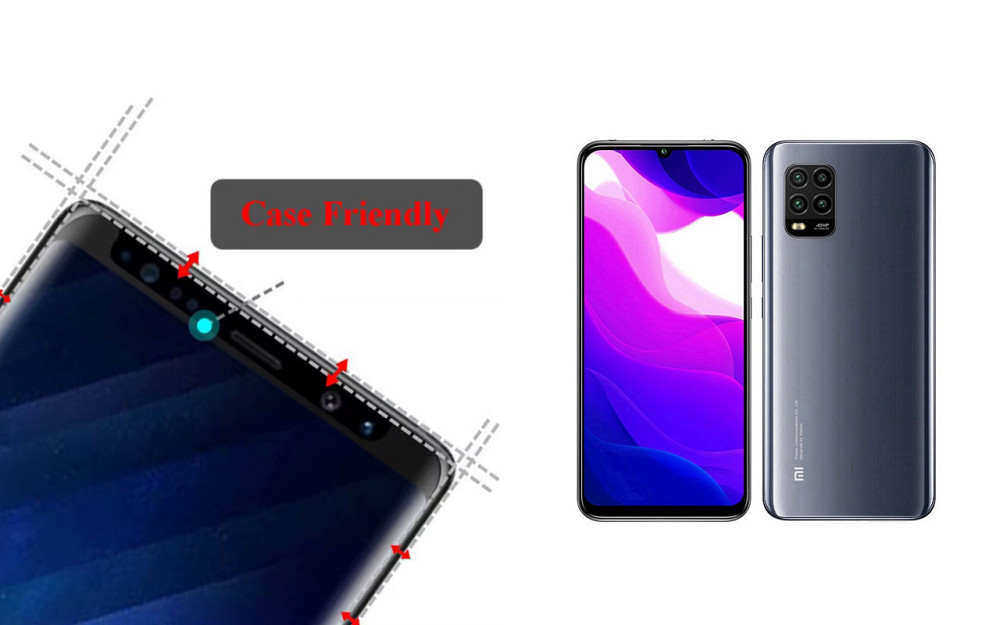 Захисне скло HyperGlass Pro для Xiaomi Mi 10 Lite – максимальна чутливість та захист Київ - фото 4