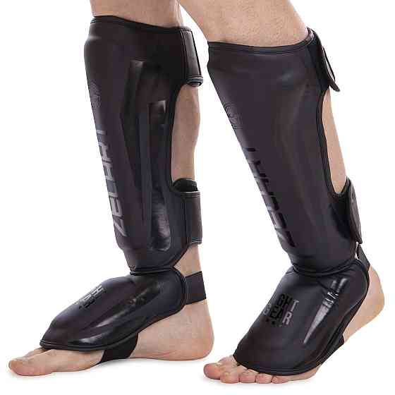 Защита голени и стопы для единоборств Zelart BO-7042 размер S-L цвета в ассортим. Защита для боевых искусств Киев