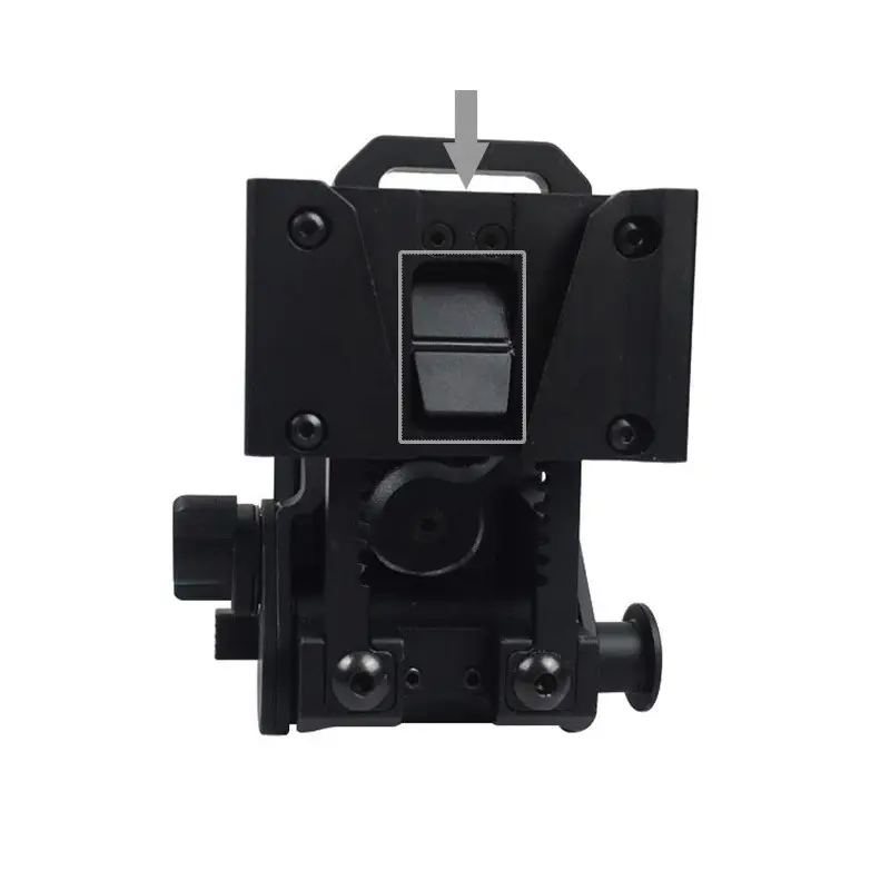 Тактическое крепление Wilcox L4G24 для прибора ночного видения на шлем (металл) Черный Винница - изображение 4