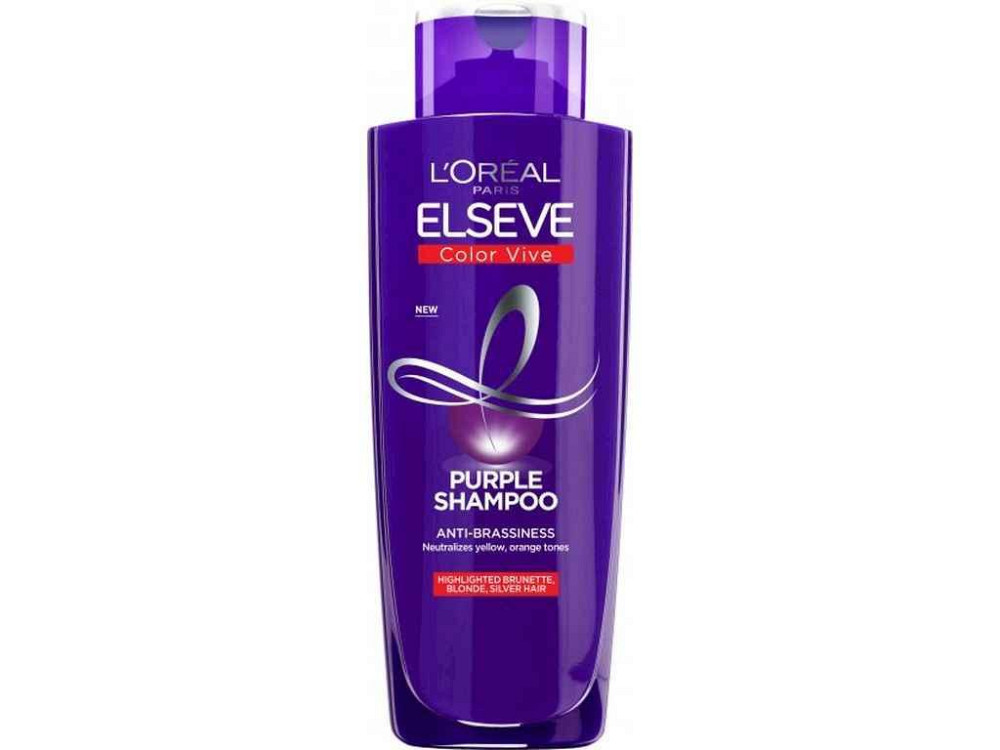 Тонирующий шампунь Color Vive Purple д/осветл. и мельов.волос. 200мл ТМ Elseve Киев - изображение 1