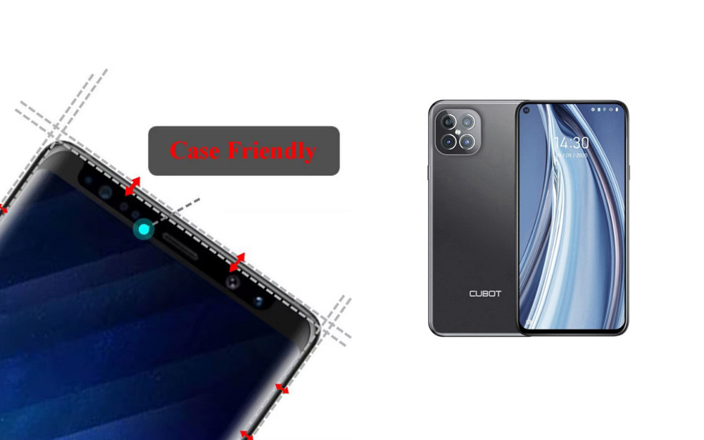Защитное стекло HyperGlass Pro для Cubot C30 – максимальная чувствительность и защита Киев - изображение 4