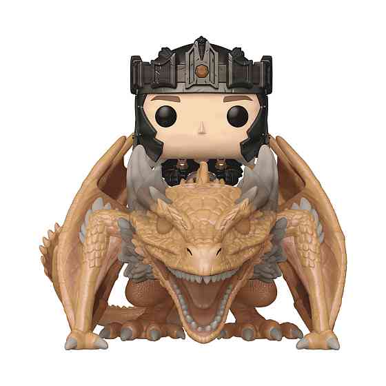 Ігрова фігурка Funko POP! Rides серії Дім Дракона S4 - Ейґон Тарґарієн і Сонцежар Дніпро