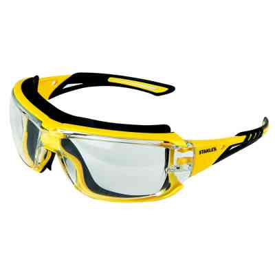 Захисні окуляри Stanley Rubber Gasket, прозорі, полікарбонатні, з м&apos;якими гумовими дужками (SYE15-11D) Вінниця