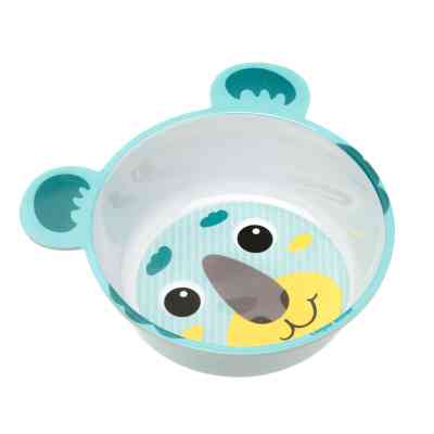 Тарілка дитяча Canpol babies антипідслизгова з вушками 490 мл Зелена (4/520_gre) Вінниця