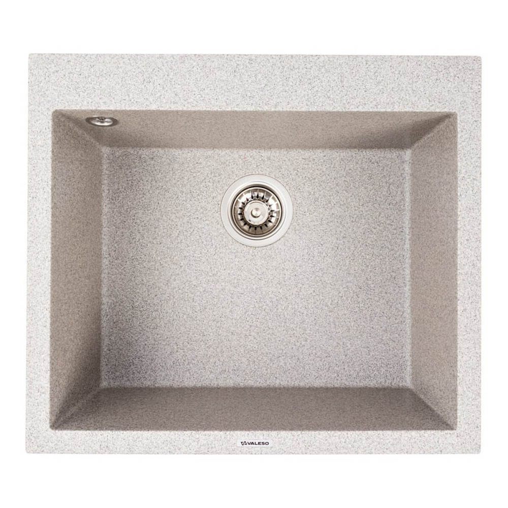 VALESO Кухонна гранітна мийка 5750 DAVINA VALESO сірий Коломия - фото 1