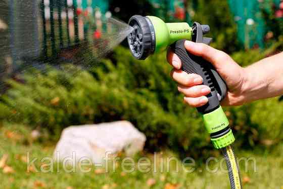 Пістолет для поливу пластиковий Presto-PS насадка на шланг (7202G) Харьков