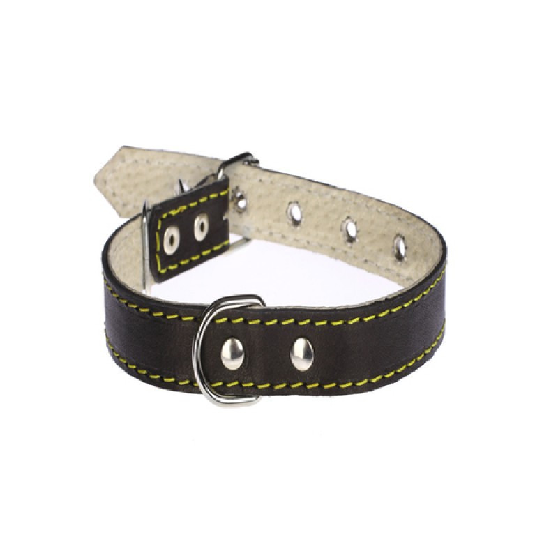 Нашийник 216 20мм "Класик" шкіра подвійний Вінниця - фото 1