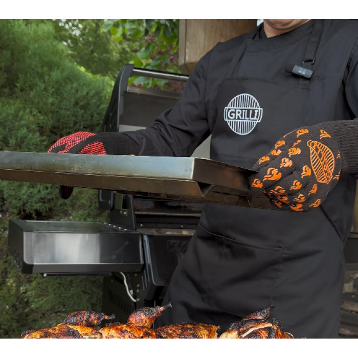 Терморукавичка для гриля BBQ GRILLI Orange 888845 Код: 011815 Рівне - фото 6