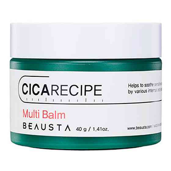 Бальзам для обличчя заспокійливий з центеллою Cicarecipe Multi Balm BEAUSTA 40 мл Київ