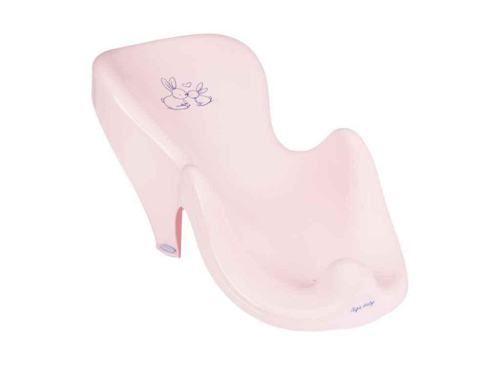 Горка для купания розовый Кролики (KR-003-104, pink) ТМ TEGA Киев - изображение 1