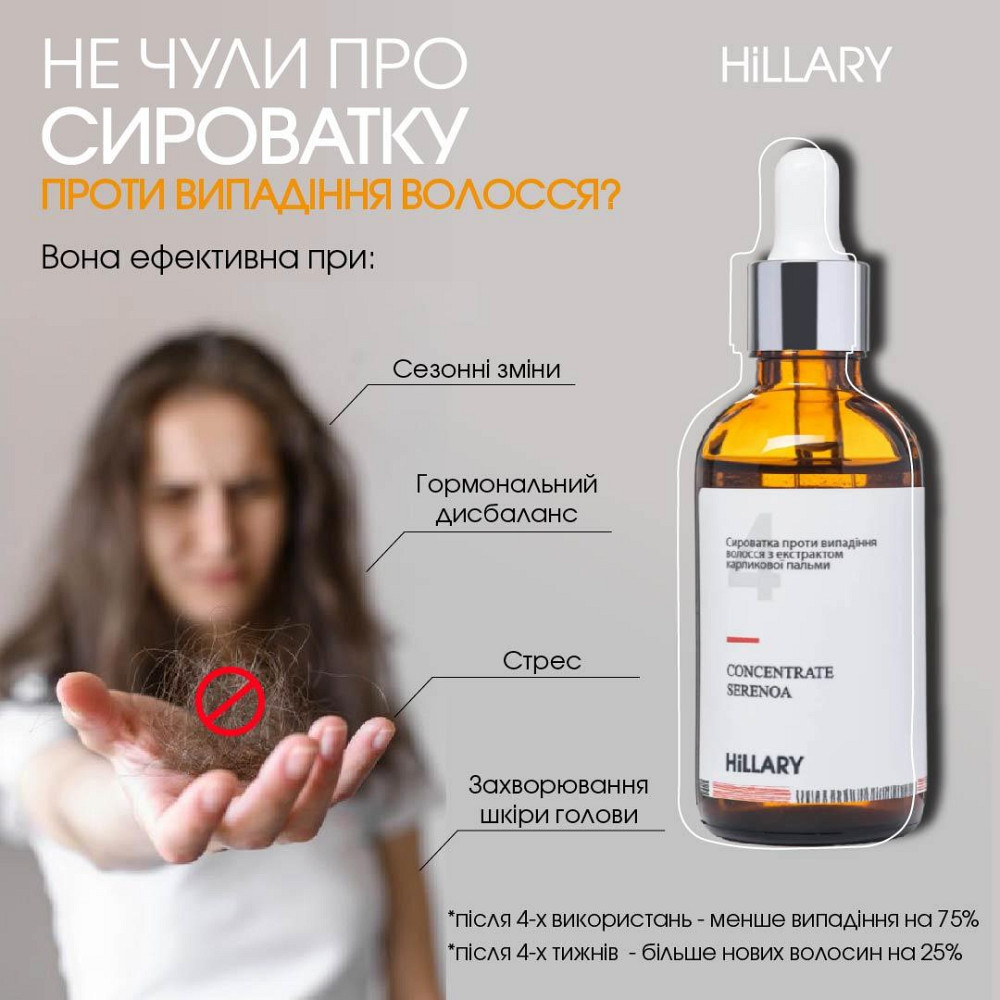 Комплекс HBS Оновлення Hillary Hair Body Skin Renewal Київ - фото 4