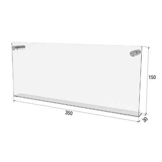 Полиця EKOSTAR настінна 350х150х30 Київ