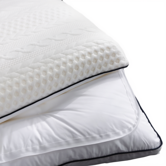 Подушка для сну 2 в 1 Memory Comfort 50*70 см бежевий Colorful Home 026-1-20 Київ