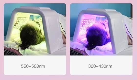 Світлодіодна лампа-дуга SD-075 для фотодинамічної терапії з парою (6 кольорів) Вінниця