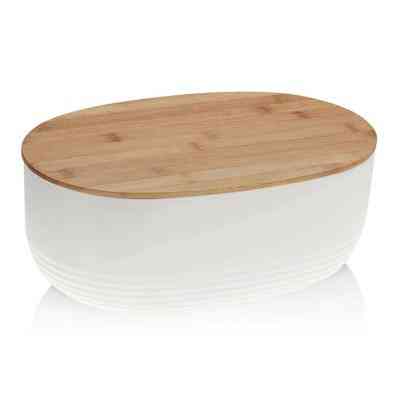 Хлібниця Kela Namur White 37,5х23х14 см (12060) Вінниця