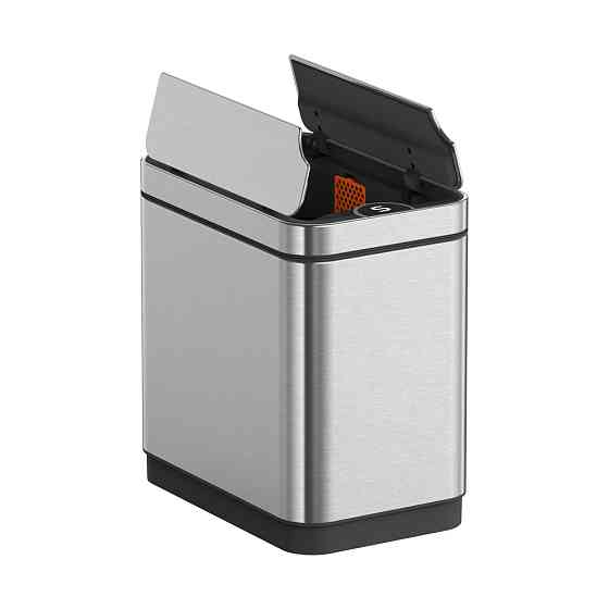 Сенсорное прямоугольное мусорное ведро Koer TC-020112-02 12 л из нержавеющей стали Харьков