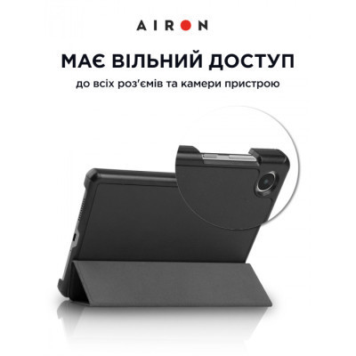 Чохол до планшета AirOn Premium Lenovo Tab M8 4th Gen (TB-300FU) + protective film black (4822352781092) Вінниця - фото 10