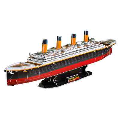Пазл Cubic Fun Трехмерная головоломка-конструктор Титаник (T4011h) Винница