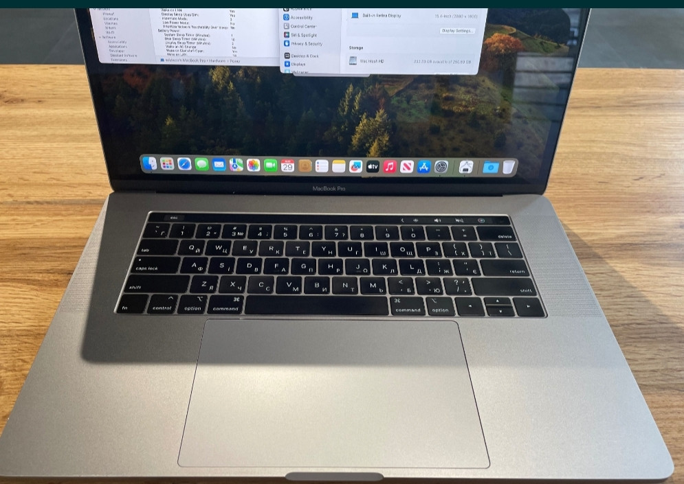 Макбук про 15 2019 i7 2.6ghz 16/256gb pro 555x 4gb Киев - изображение 6