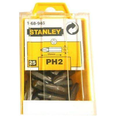 Набір біт Stanley Ph2, 25мм, 25шт. (1-68-946) Вінниця - фото 2