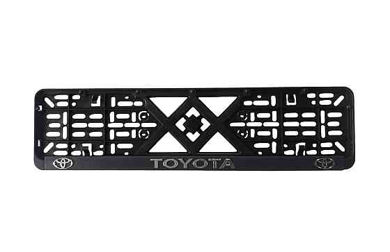 Рамка під номер пластик TOYOTA (Racing рельєфна) Вінниця