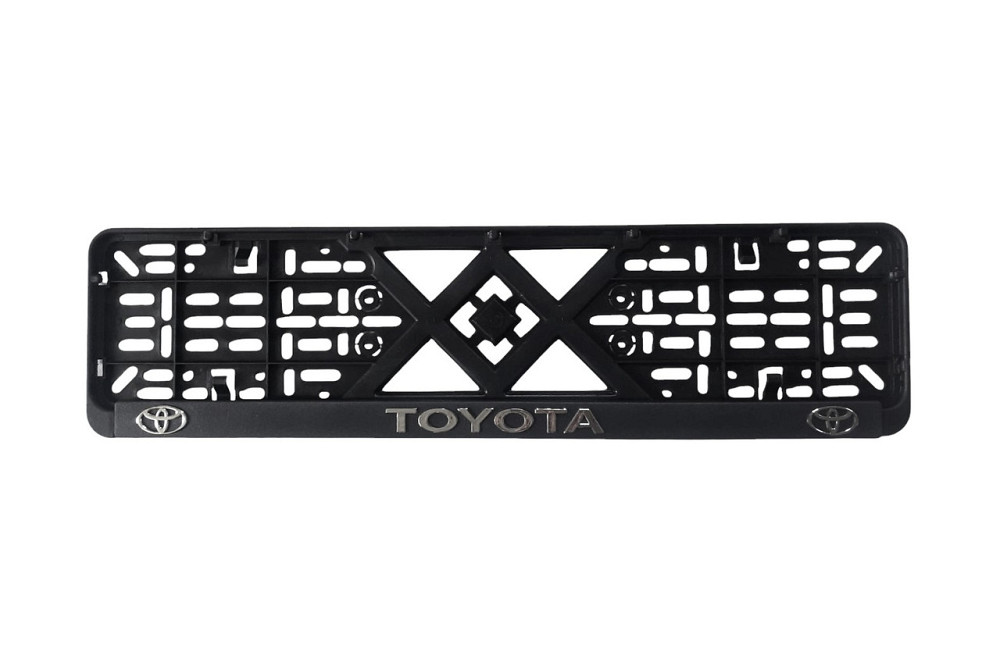 Рамка під номер пластик TOYOTA (Racing рельєфна) Вінниця - фото 1