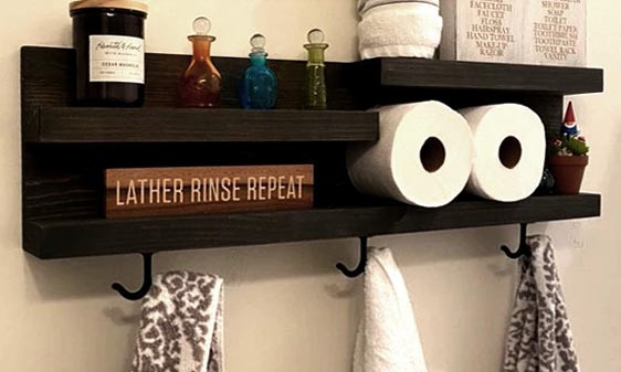 Полка для ванной 