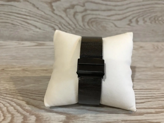 Чоловічий наручний годинник Skmei 1260 (Чорний на сталевому браслеті) Київ