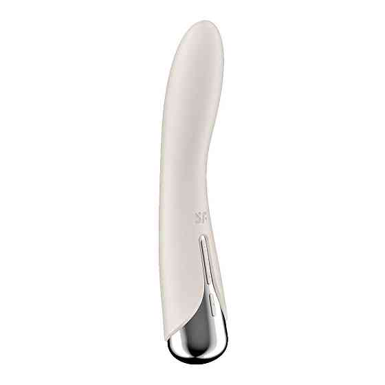 Вібратор точки G з обертанням Satisfyer Spinning Vibe 1 Beige, 2 мотори Sex Aura Київ