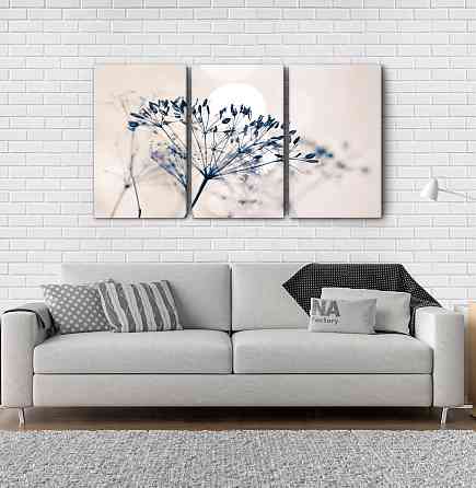 Модульна картина Мінімалізм Квіти Аrt-180_3А Київ