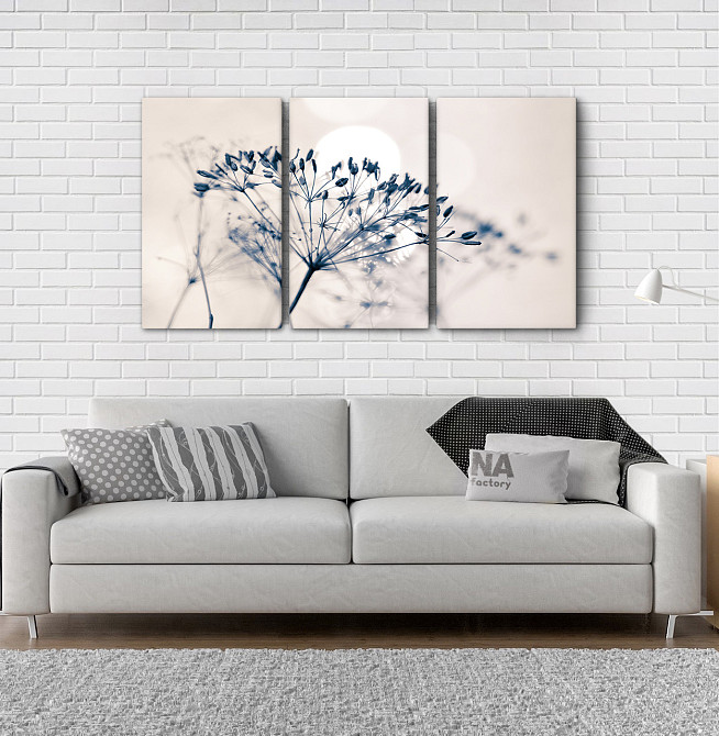 Модульна картина Мінімалізм Квіти Аrt-180_3А Київ - фото 2