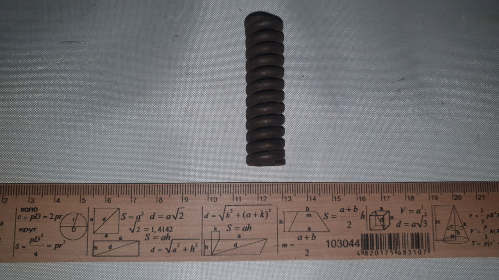 Пружина сжатия 15.5х59х3 мм. СССР. Харьков - изображение 2