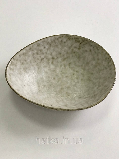 Салатник овальний Olens "Нормандія" 20.5*17.5*6см кераміка кругла для дому та ресторану Київ - фото 3