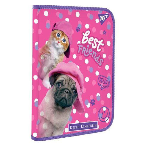 Папка факультативна "Yes" 491971 пласт. на блискавці A4 Keith Kimberlin з внутр. кишенею, шт Київ - фото 1