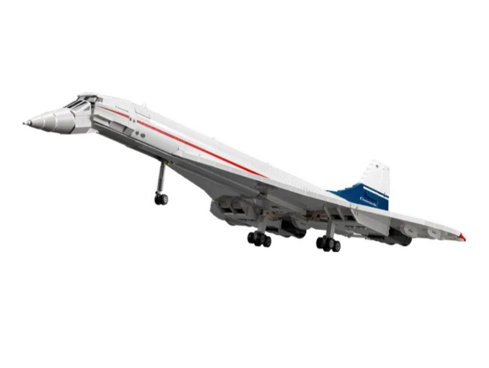 Конструктор Icons Concorde (2083 деталей)| Легендарний надзвуковий літак з коробкою Київ - фото 3