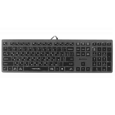 Клавиатура A4Tech FX60H USB Grey White backlit Винница