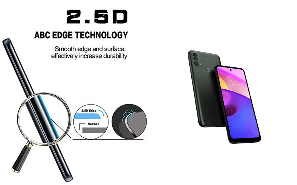 Захисне скло ArmorGlass для Motorola E40 – стійке до подряпин та ударів Київ - фото 2