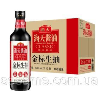 Соус соевый светлый Премиум Haday Classic Golden Label 500мл Харьков - изображение 1