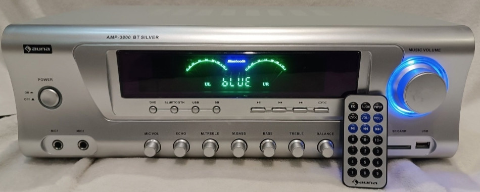 Усилитель Auna AMP 3800 BT 5.0 Hi-Fi Amplifier Киев - изображение 1