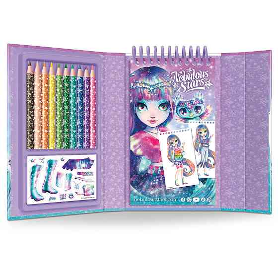 Набір для творчості – Скетчбук дизайнера: Айседора, візьми в дорогу Дніпро