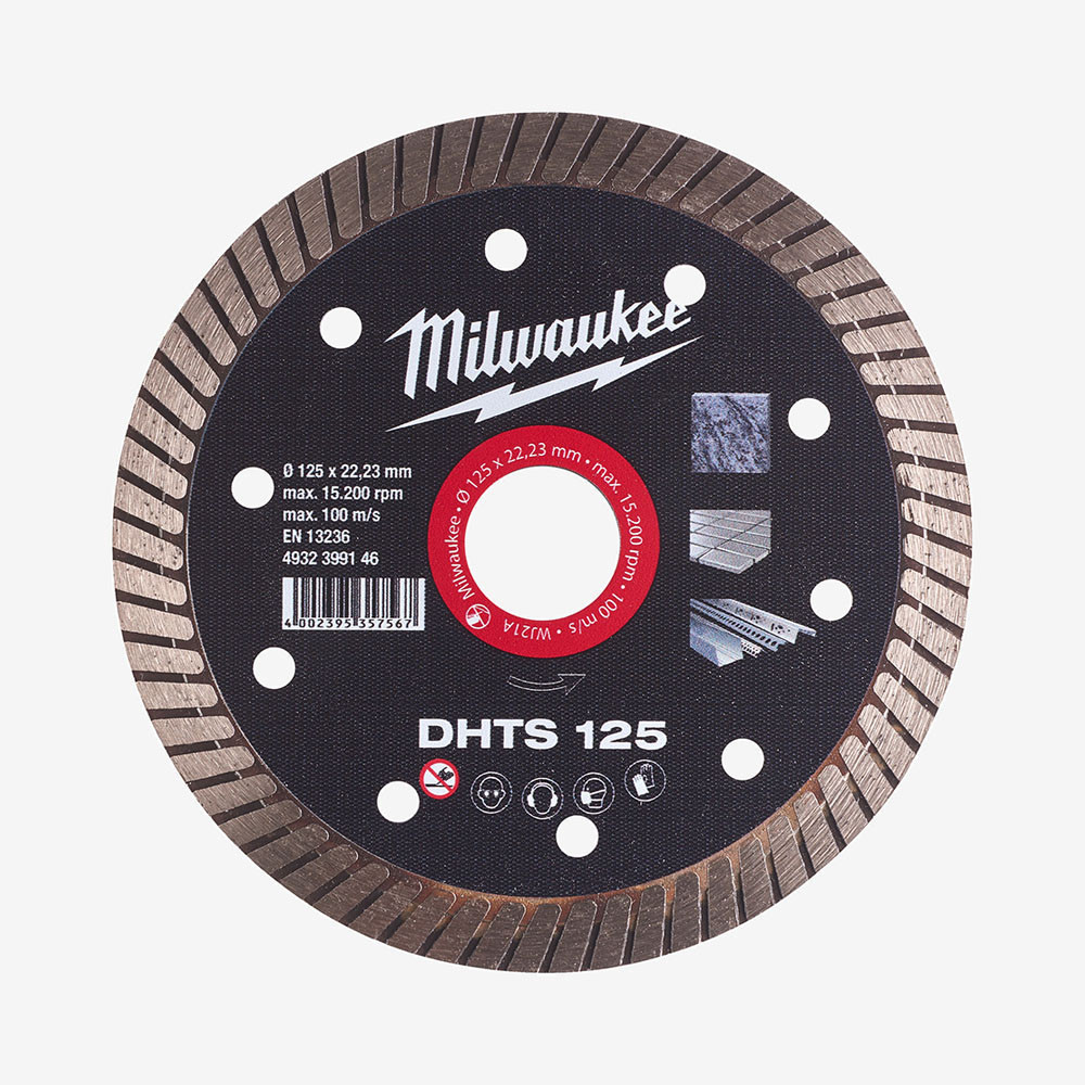 Диск алмазный MILWAUKEE DHTS 125, Ø125мм Одесса - изображение 1