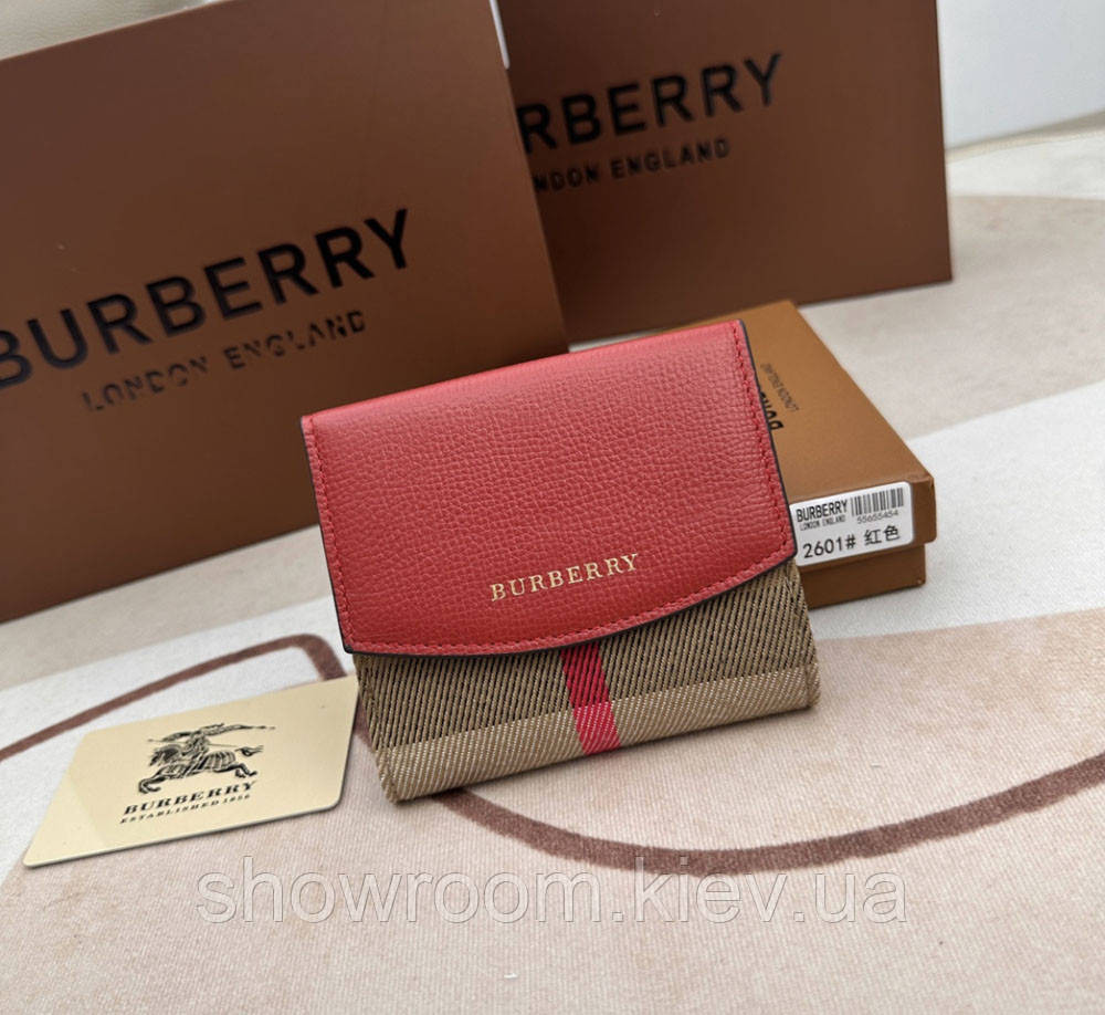 Жіночий невеликий гаманець (2601) червоний Київ - фото 1