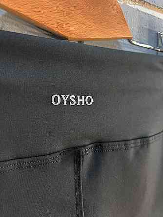 Лосини жіночі Oysho 122 дайвінг широкий пояс утеплені на флісі чорні, чорний, L Одеса