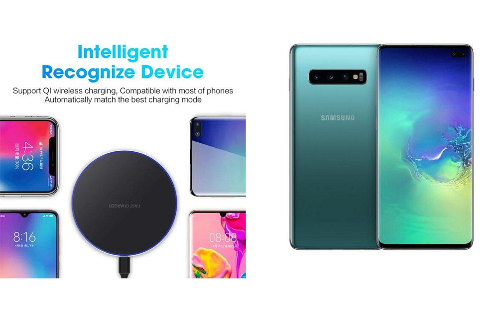 Бездротовий зарядний пристрій Copper до 30W для Motorola ThinkPhone, USB-C, LED Київ - фото 4