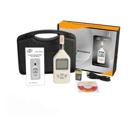 Термогігрометр USB 0-100%, -30-80 °C BENETECH GM1360A Чернігів