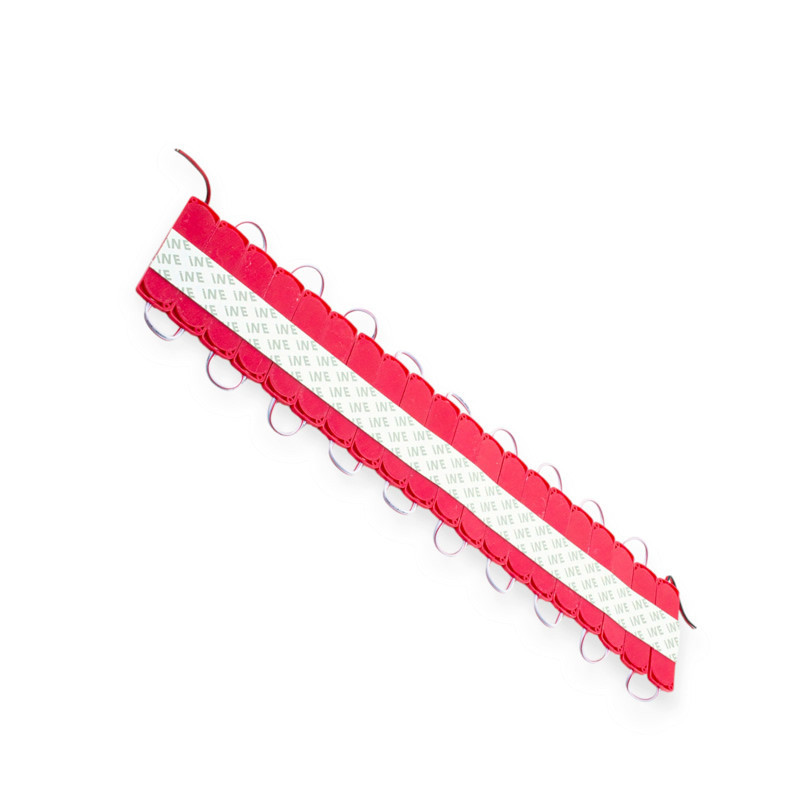 Модуль світлодіодний 24V Червоний 6 SMD 2835 1, 2W 6D лінза (20шт) Мукачево - фото 2