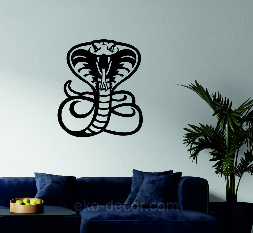 Декоративное настенное Панно «Кобра» , Декор на стену Киев - изображение 2