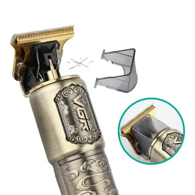 Тример VGR V-073 з LED-дисплеєм, контейнером для волосків і насадками 1–4 мм, 240 хв роботи Одеса - фото 7