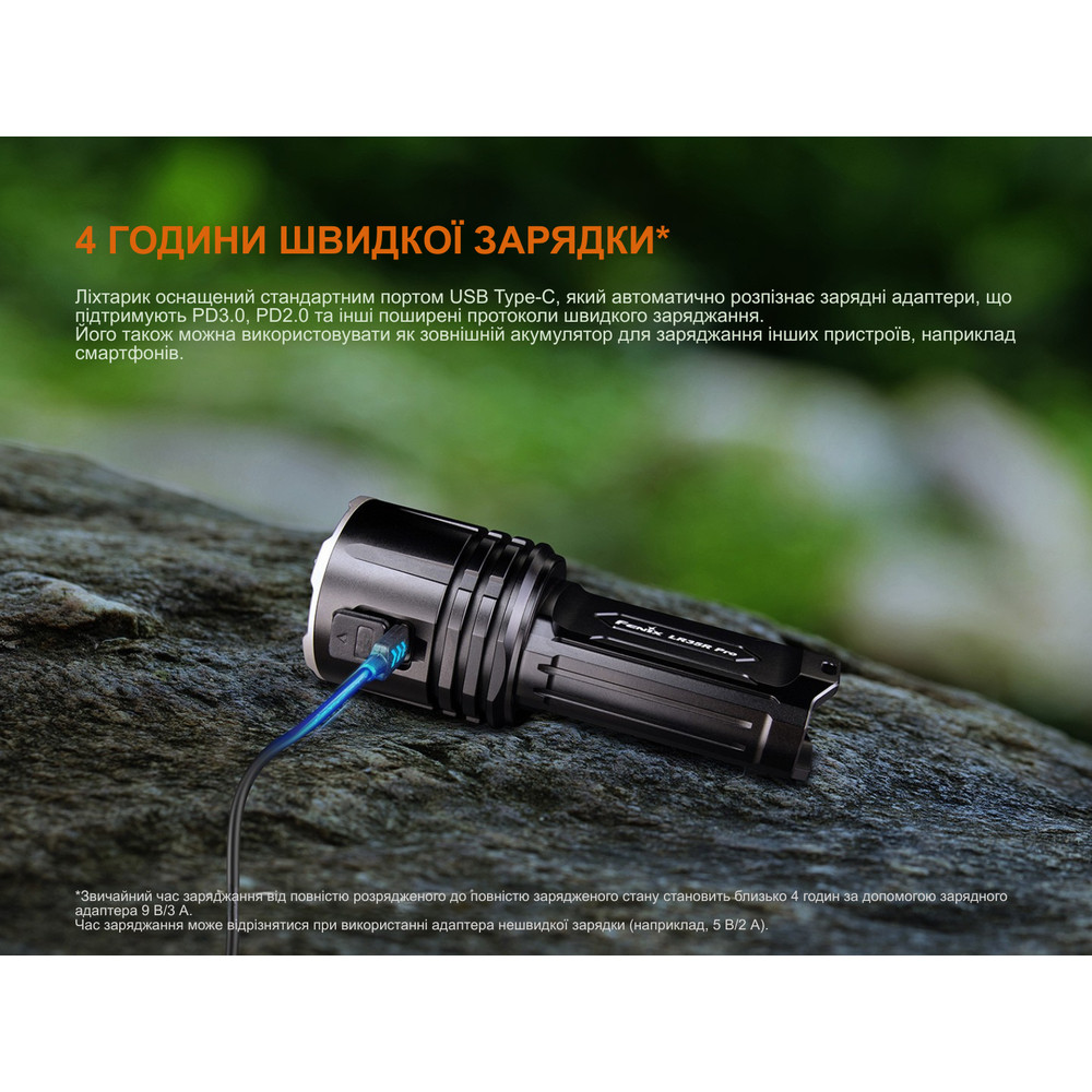 Ліхтар пошуковий ручний Fenix LR35R PRO Киев - изображение 14