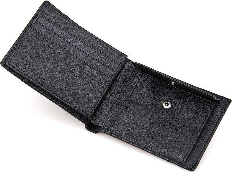 Кошелек мужской Vintage 14448 Черный Киев - изображение 3